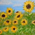 Kid's Sunflowers